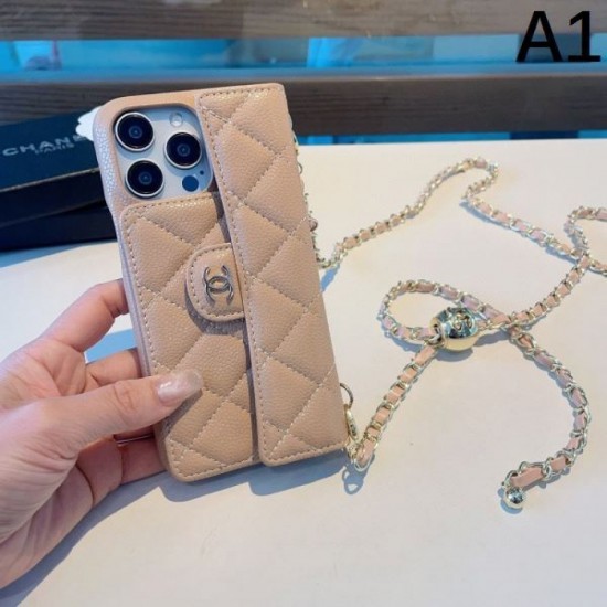 CHANEL 2024SS Fashion New Color iPhone Mobile Case CHANEL 2024SS Fashion New Color iPhone Mobile Case