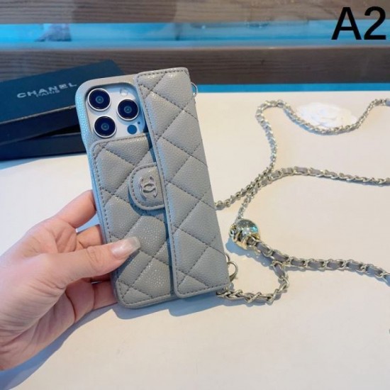 CHANEL 2024SS Fashion New Color iPhone Mobile Case CHANEL 2024SS Fashion New Color iPhone Mobile Case
