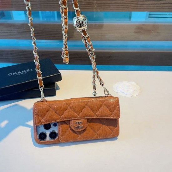 CHANEL 2024SS Fashion New Color iPhone Mobile Case CHANEL 2024SS Fashion New Color iPhone Mobile Case