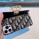 DIOR 2024SS Spring/Summer Popular Item iPhone Mobile Case DIOR 2024SS Spring/Summer Popular Item iPhone Mobile Case