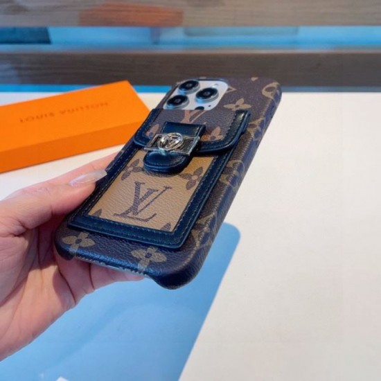 LOUIS VUITTON 2024SS Highly Utilized iPhone Mobile Case LOUIS VUITTON 2024SS Highly Utilized iPhone Mobile Case