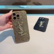 YSL Yves Saint Laurent 2024SS HOT new release iPhone mobile case YSL Yves Saint Laurent 2024SS HOT new release iPhone mobile case