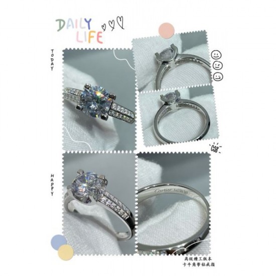 CARTIER Cartier 2024SS ring perfect for daily use CARTIER Cartier 2024SS ring perfect for daily use