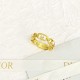 DIOR 2024SS ring with high fashion sensitivity DIOR 2024SS ring with high fashion sensitivity