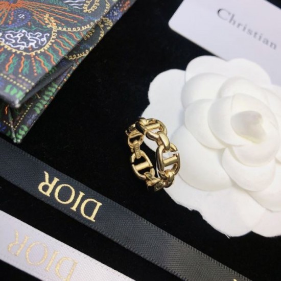 DIOR New Limited Gorgeous Cute 2024SS Ring DIOR New Limited Gorgeous Cute 2024SS Ring