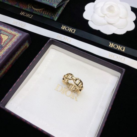 DIOR New Limited Gorgeous Cute 2024SS Ring DIOR New Limited Gorgeous Cute 2024SS Ring