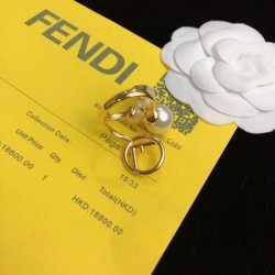 Latest advance stylish logo 2024SS ring FENDI