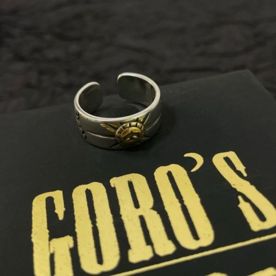 GORO'S 2024SS ring with a unique impression GORO'S 2024SS ring with a unique impression