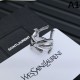 YSL Yves Saint Laurent Latest Love at First Sight 2024SS Ring YSL Yves Saint Laurent Latest Love at First Sight 2024SS Ring