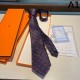 2024SS Recommended and usable unstocked brands HERMES Necktie 2024SS Recommended and usable unstocked brands HERMES Necktie