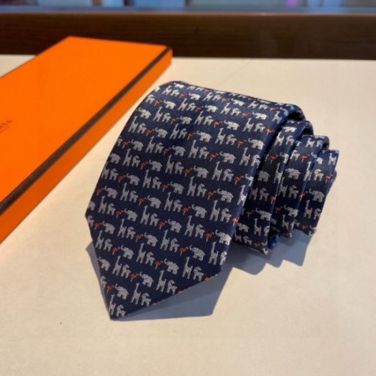 2024SS Recommended and usable unstocked brands HERMES Necktie 2024SS Recommended and usable unstocked brands HERMES Necktie
