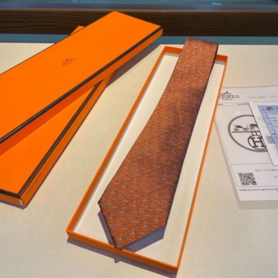 2024SS Nice design out of stock brand HERMES necktie 2024SS Nice design out of stock brand HERMES necktie