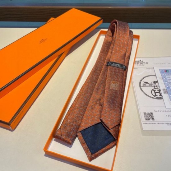 2024SS Nice design out of stock brand HERMES necktie 2024SS Nice design out of stock brand HERMES necktie