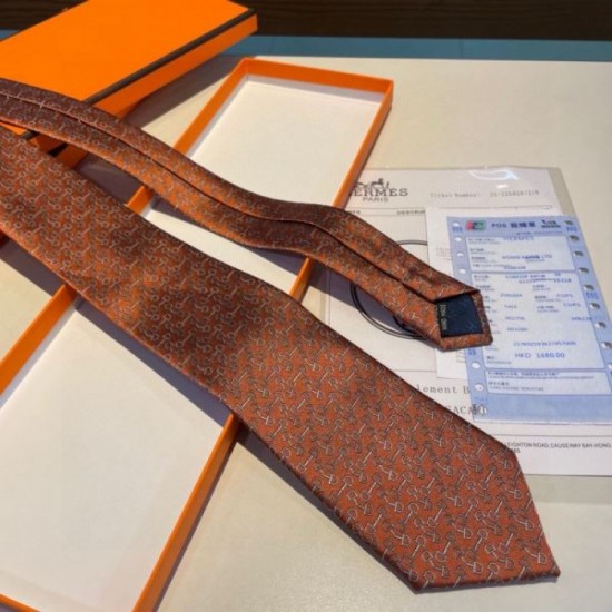 2024SS Nice design out of stock brand HERMES necktie 2024SS Nice design out of stock brand HERMES necktie