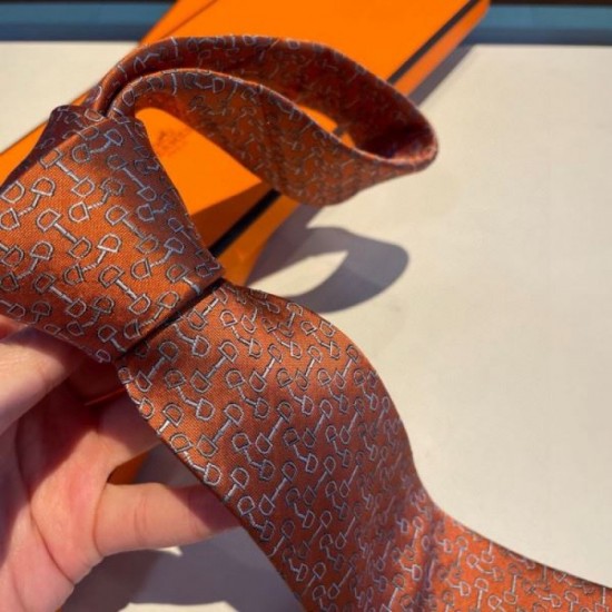 2024SS Nice design out of stock brand HERMES necktie 2024SS Nice design out of stock brand HERMES necktie