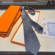 2024SS HERMES necktie that gives the impression of a fashionable expert 2024SS HERMES necktie that gives the impression of a fashionable expert