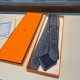 2024SS HERMES necktie that gives the impression of a fashionable expert 2024SS HERMES necktie that gives the impression of a fashionable expert