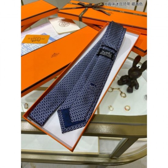 2024SS Stylish protection against summer UV rays HERMES Necktie 2024SS Stylish protection against summer UV rays HERMES Necktie