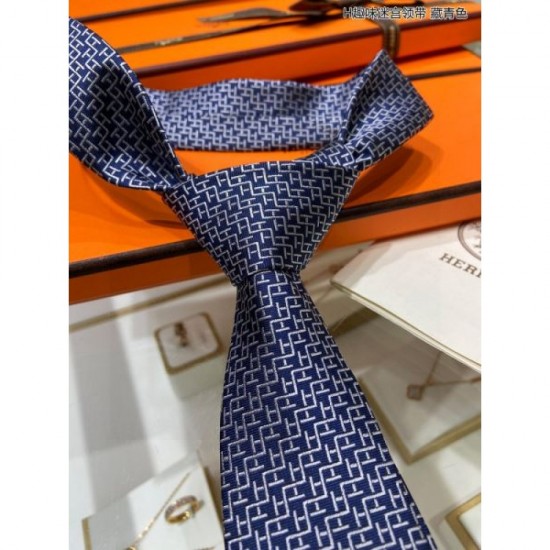 2024SS Stylish protection against summer UV rays HERMES Necktie 2024SS Stylish protection against summer UV rays HERMES Necktie