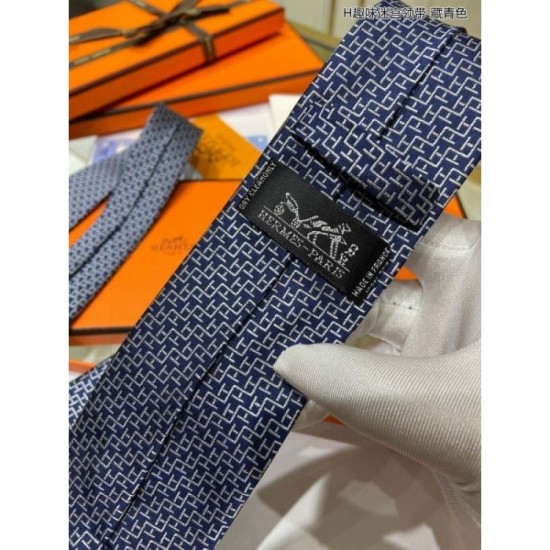 2024SS Stylish protection against summer UV rays HERMES Necktie 2024SS Stylish protection against summer UV rays HERMES Necktie