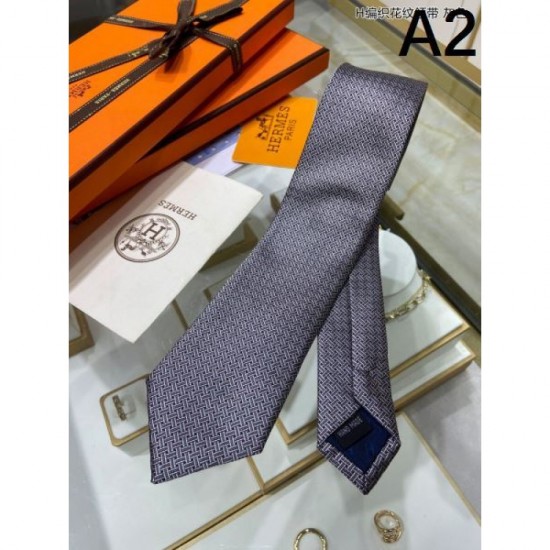 2024SS Elegant, neat and highly likable HERMES Necktie 2024SS Elegant, neat and highly likable HERMES Necktie