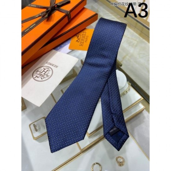 2024SS Elegant, neat and highly likable HERMES Necktie 2024SS Elegant, neat and highly likable HERMES Necktie