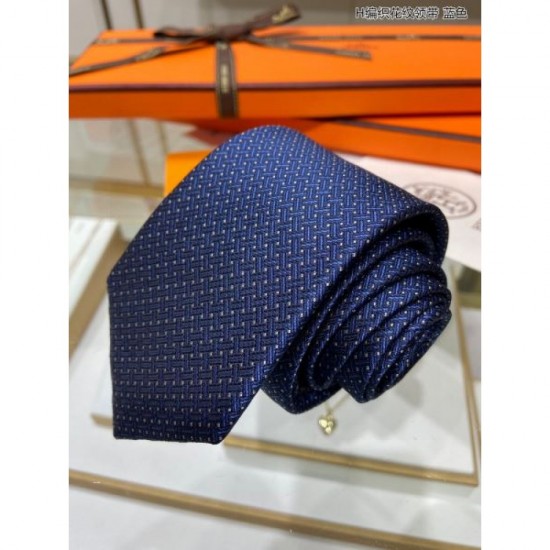 2024SS Elegant, neat and highly likable HERMES Necktie 2024SS Elegant, neat and highly likable HERMES Necktie