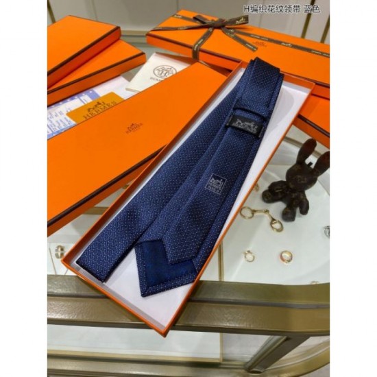 2024SS Elegant, neat and highly likable HERMES Necktie 2024SS Elegant, neat and highly likable HERMES Necktie