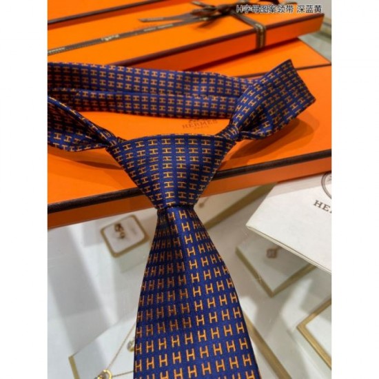 2024SS Elegant Excellence Collection HERMES Necktie 2024SS Elegant Excellence Collection HERMES Necktie