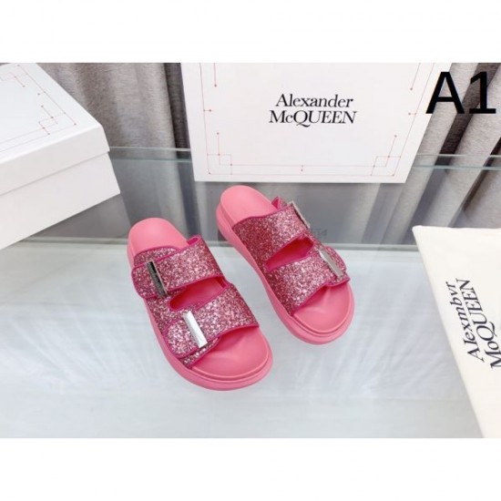 2024SS Extremely Popular Overseas ALEXANDER WANG Women's Slippers 2024SS Extremely Popular Overseas ALEXANDER WANG Women's Slippers