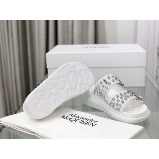 2024SS Adult Charm ALEXANDER WANG Women's Slippers 2024SS Adult Charm ALEXANDER WANG Women's Slippers