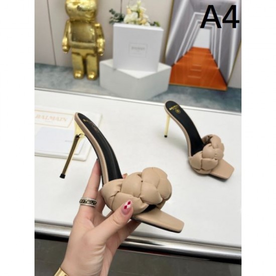 2024SS This season's brand BALMAIN Balmain ladies slippers 2024SS This season's brand BALMAIN Balmain ladies slippers