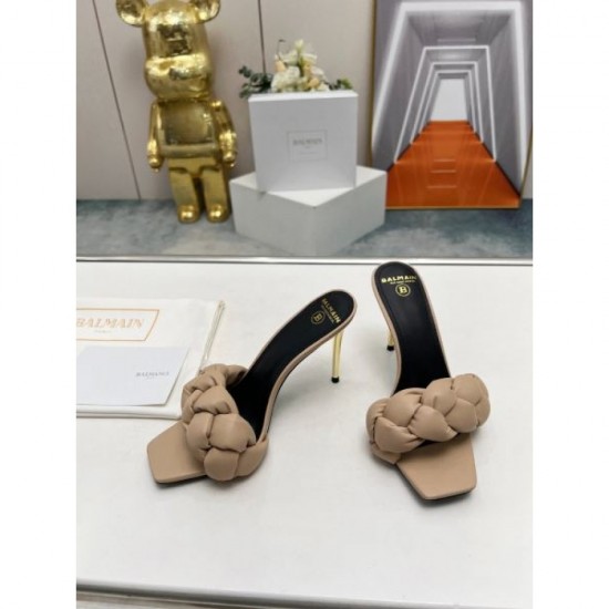 2024SS This season's brand BALMAIN Balmain ladies slippers 2024SS This season's brand BALMAIN Balmain ladies slippers