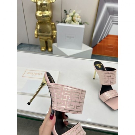 2024SS Outstanding Brand Print BALMAIN Women's Slippers 2024SS Outstanding Brand Print BALMAIN Women's Slippers