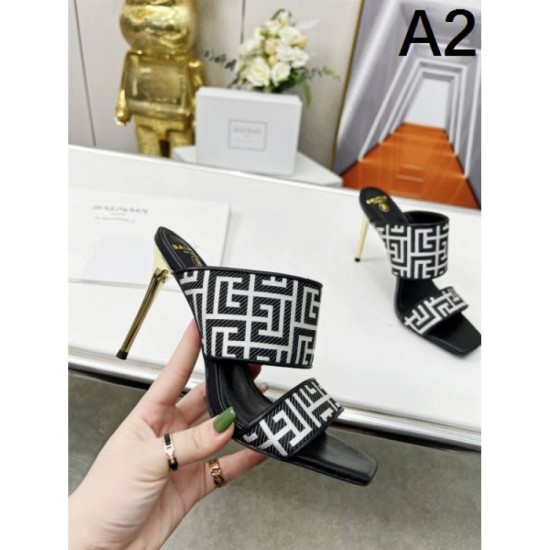 2024SS Latest brand new items are hot BALMAIN Women's slippers 2024SS Latest brand new items are hot BALMAIN Women's slippers