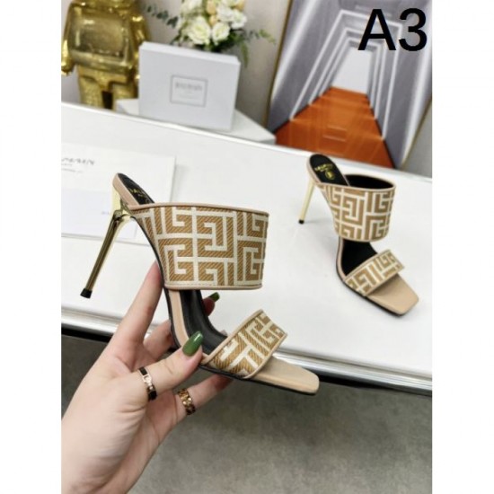 2024SS Latest brand new items are hot BALMAIN Women's slippers 2024SS Latest brand new items are hot BALMAIN Women's slippers