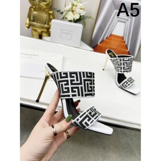 2024SS Latest brand new items are hot BALMAIN Women's slippers 2024SS Latest brand new items are hot BALMAIN Women's slippers
