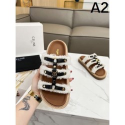 2024SS CELINE women's slippers that are useful during the change of seasons