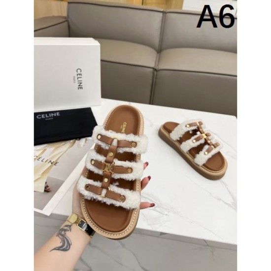 2024SS CELINE women's slippers that are useful during the change of seasons 2024SS CELINE women's slippers that are useful during the change of seasons
