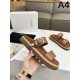 2024SS Advance Sale for Overseas Customers CELINE Women's Slippers 2024SS Advance Sale for Overseas Customers CELINE Women's Slippers