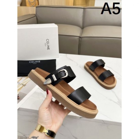 2024SS Advance Sale for Overseas Customers CELINE Women's Slippers 2024SS Advance Sale for Overseas Customers CELINE Women's Slippers