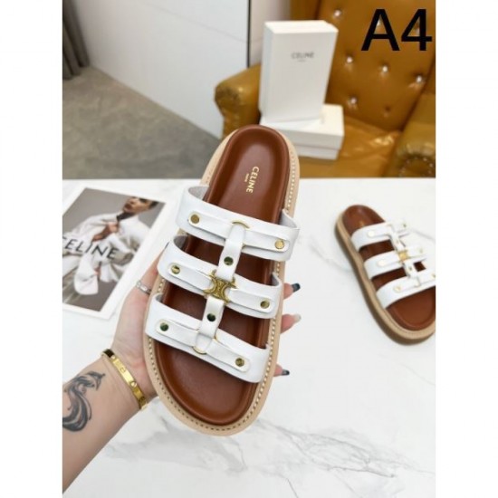 2024SS CELINE women's sandals loved by celebrities and celebrities 2024SS CELINE women's sandals loved by celebrities and celebrities