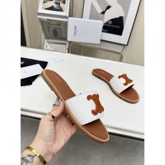 2024SS This season's explosively popular standard product CELINE Women's slippers 2024SS This season's explosively popular standard product CELINE Women's slippers