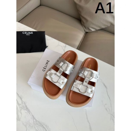 2024SS CELINE Women's Slippers This Year's Latest Trend 2024SS CELINE Women's Slippers This Year's Latest Trend