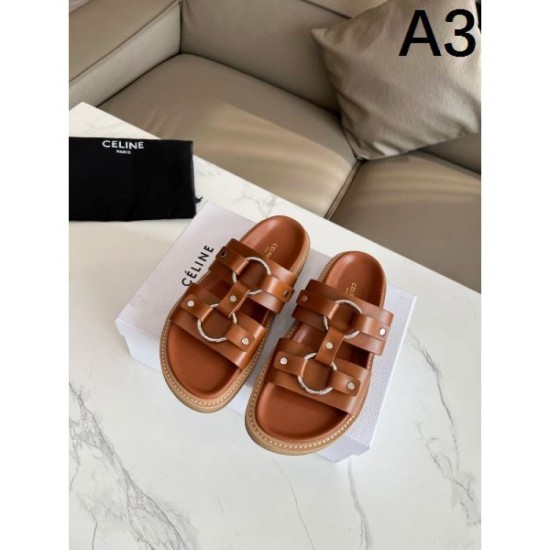 2024SS CELINE Women's Slippers This Year's Latest Trend 2024SS CELINE Women's Slippers This Year's Latest Trend