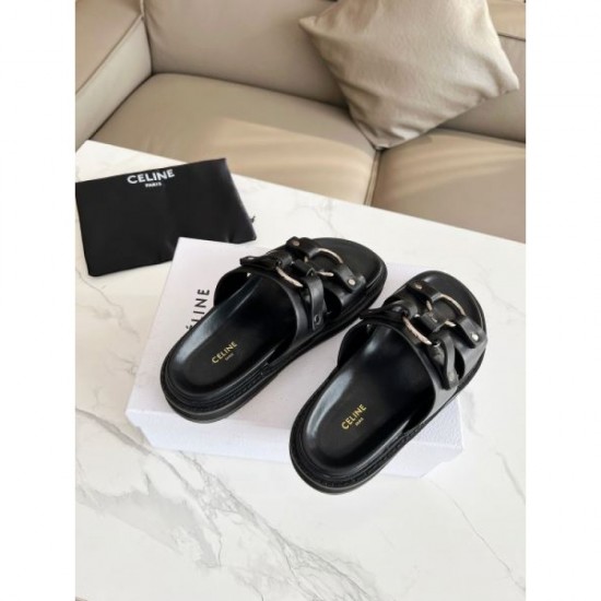 2024SS CELINE Women's Slippers This Year's Latest Trend 2024SS CELINE Women's Slippers This Year's Latest Trend