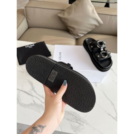 2024SS CELINE Women's Slippers This Year's Latest Trend 2024SS CELINE Women's Slippers This Year's Latest Trend