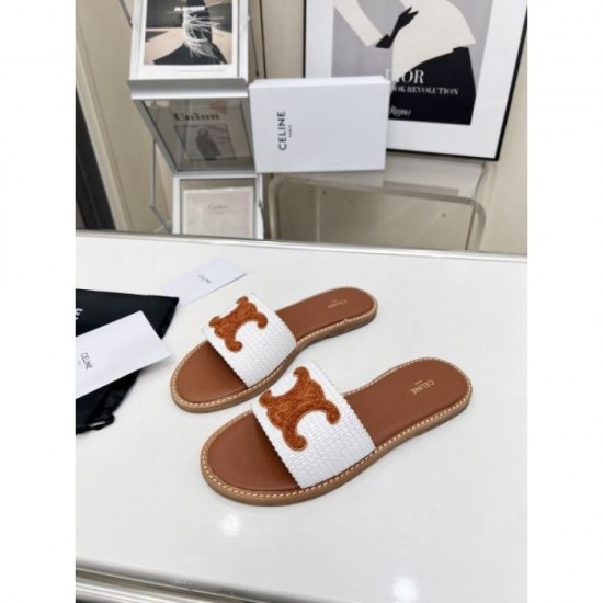 2024SS Celebrities are obsessed with brand new products CELINE Women's slippers 2024SS Celebrities are obsessed with brand new products CELINE Women's slippers