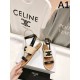 2024SS Upgrade your summer classic style CELINE Women's Sandals 2024SS Upgrade your summer classic style CELINE Women's Sandals