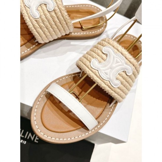 2024SS Upgrade your summer classic style CELINE Women's Sandals 2024SS Upgrade your summer classic style CELINE Women's Sandals